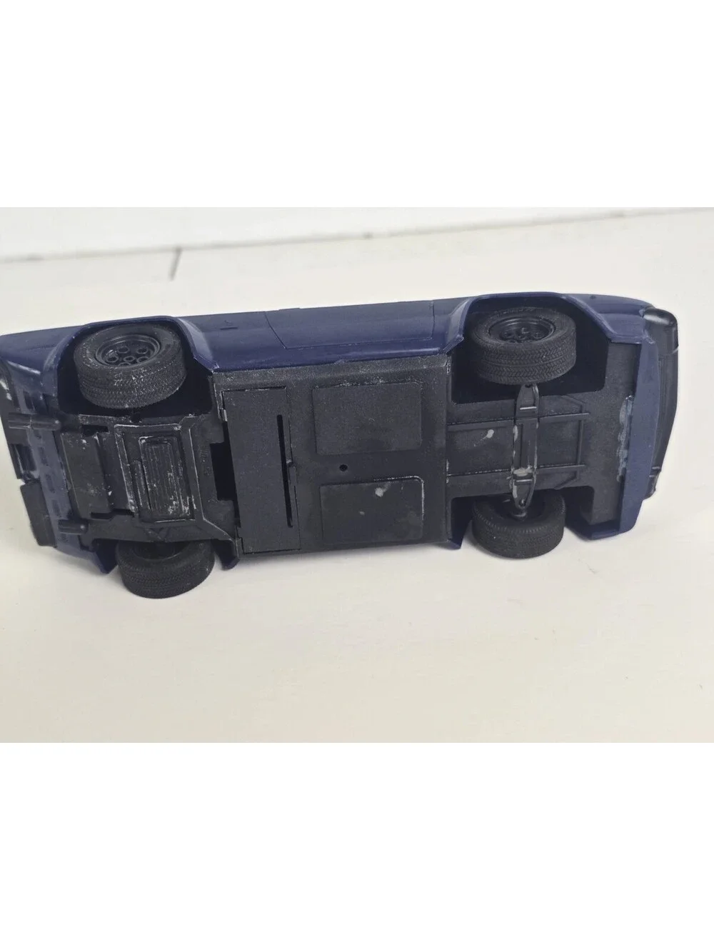 1976 LAMBORGHINI SILHOUETTE BUILT 1/24 Dark Blue Pre-assembled